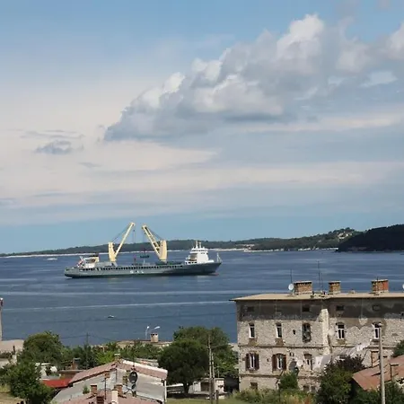 In With Sea View, Loggia, Air Conditioning,wifi 3616-1 Apartment Pula